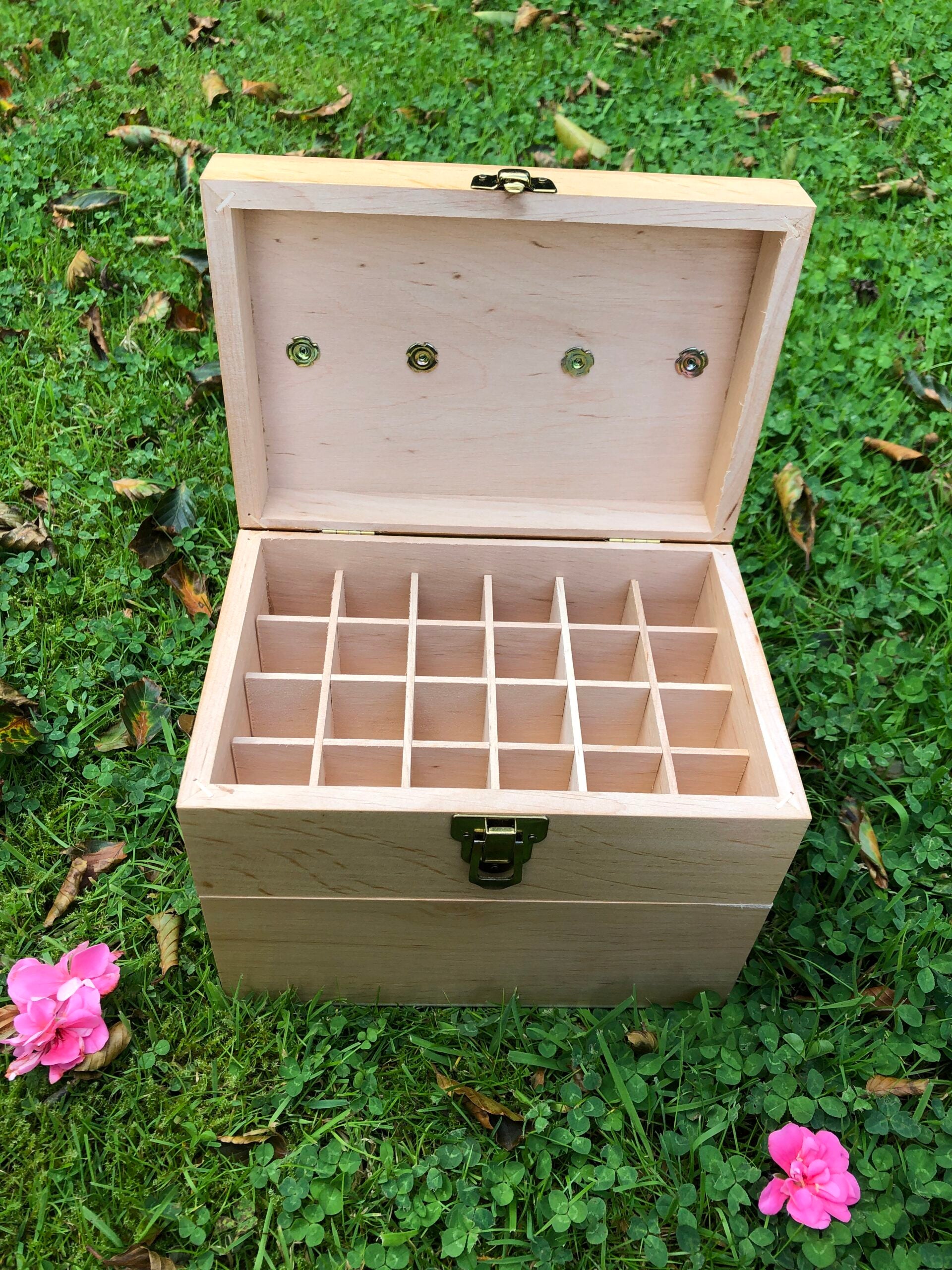 Student Aromatherapy Box/ Small practitioner Box with Handle
