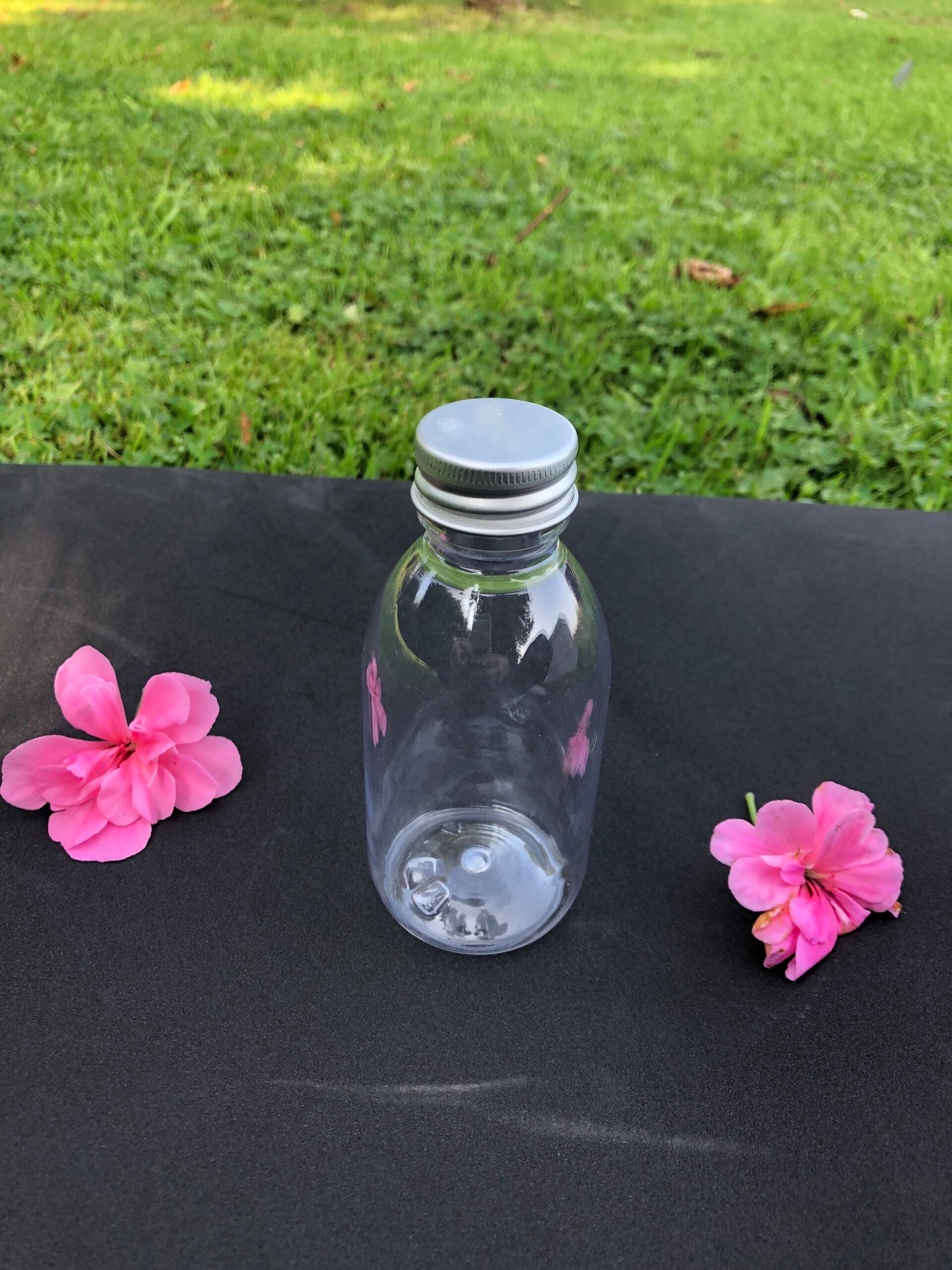 Clear 150ml Plastic Bottle (Alum lid)