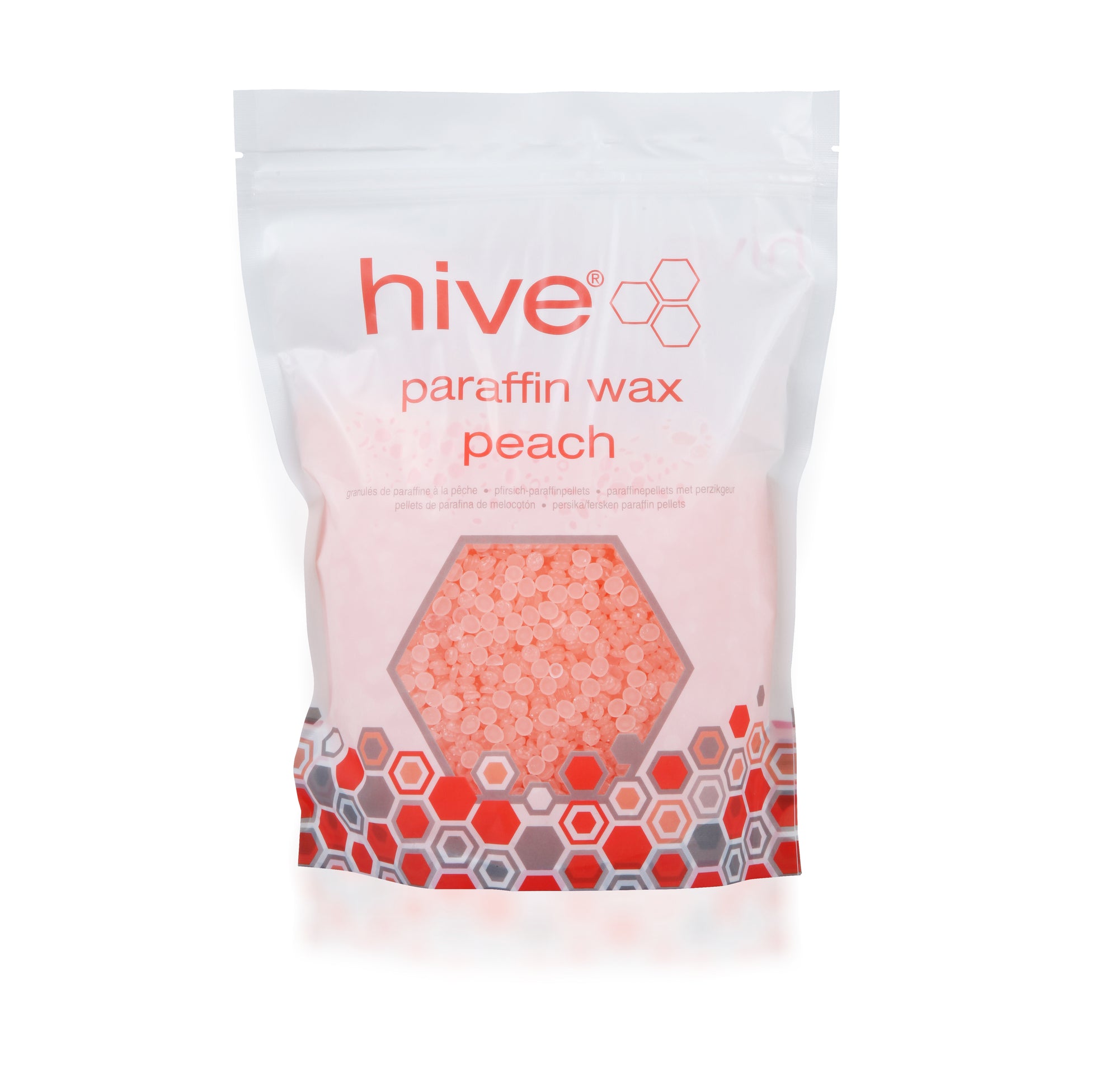 Hive Peach Paraffin Wax Pellets- 700g
