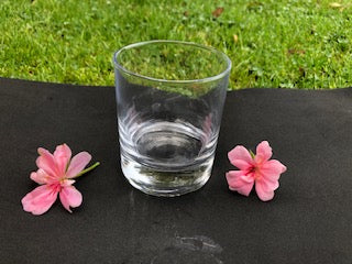 200ml (20cl) Clear Candle Glass (Island style)