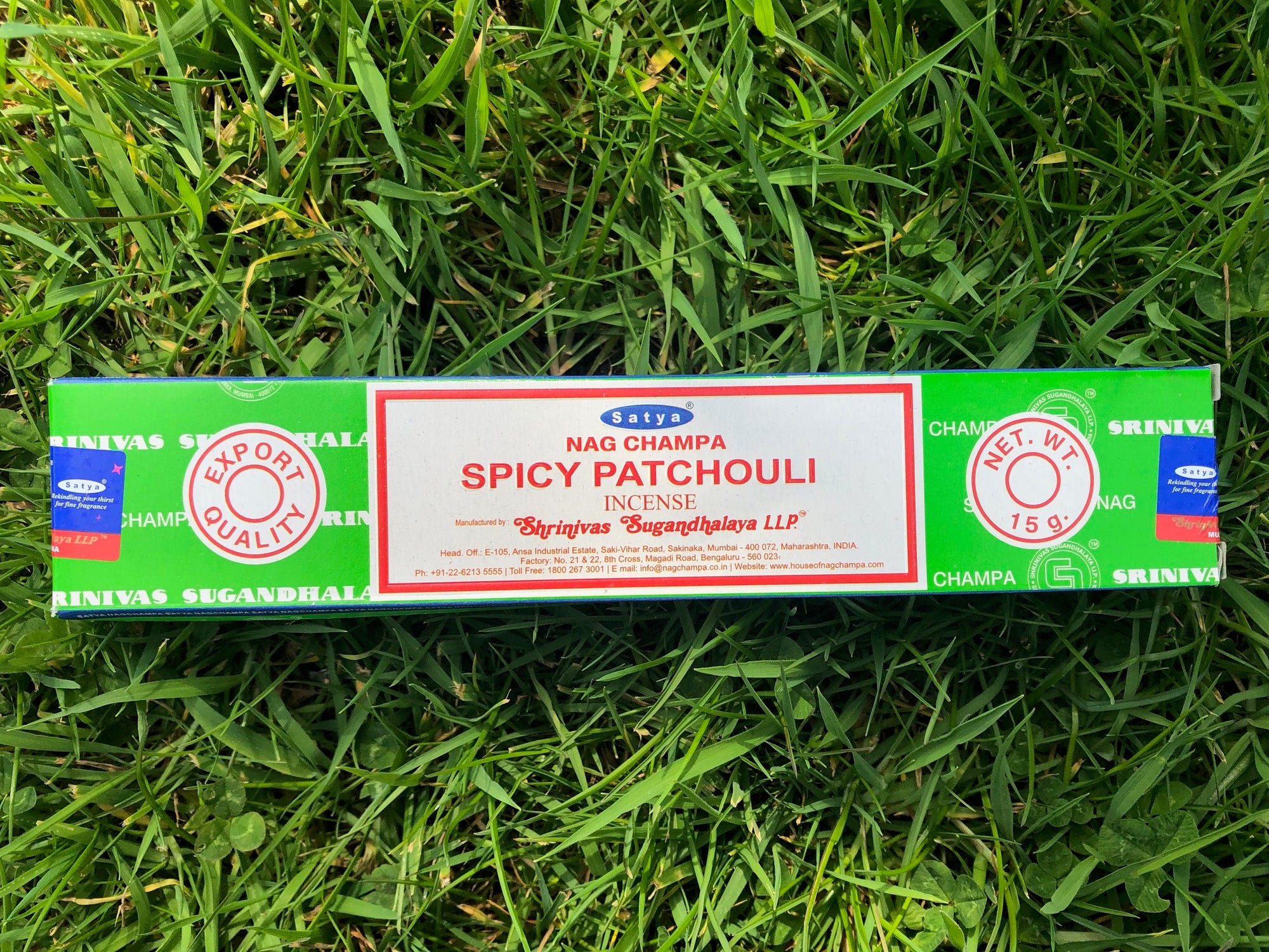 Spicy Patchouli Incense