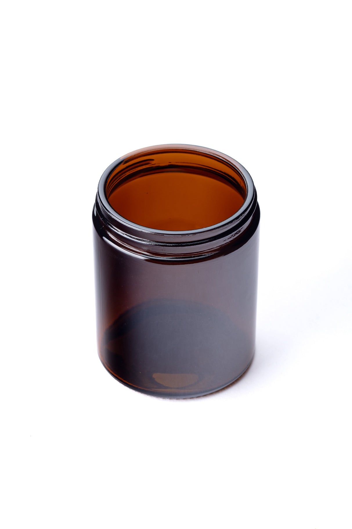 250ml Amber Glass jars with Black Lid