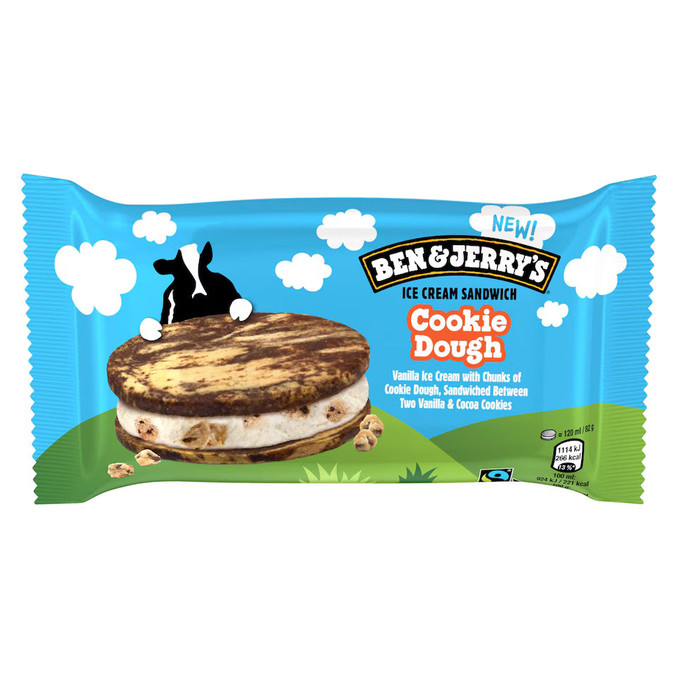 Cookie Dough Ice Cream Sandwich (Ben & Jerry's)