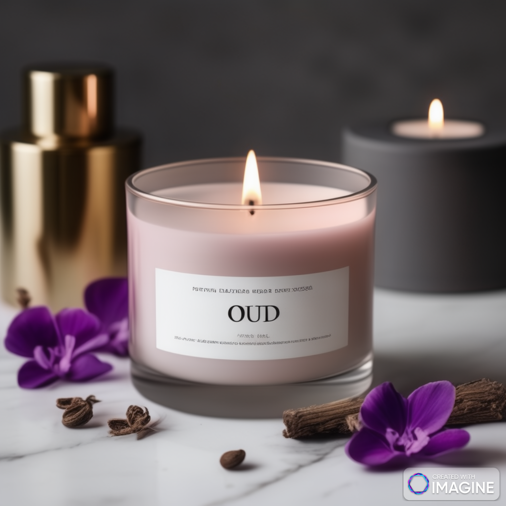 Candle, Diffuser & Soap Fragrance: Oud & Purple Patchouli