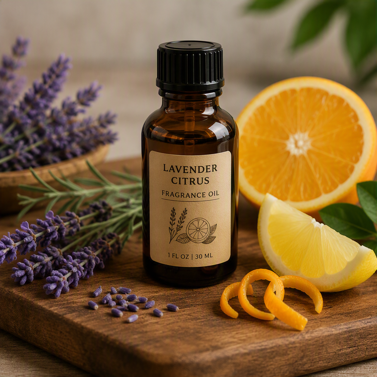 Candle & Soap Fragrance - Lavender Citrus