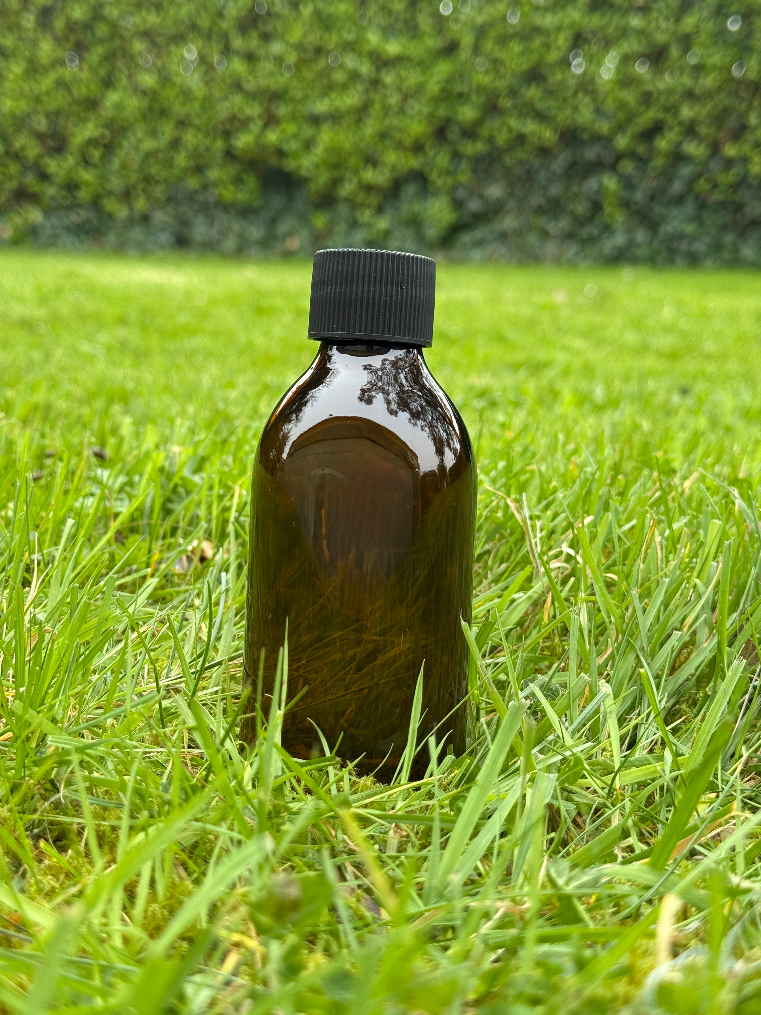200ml Medical Round Amber Glass Bottle