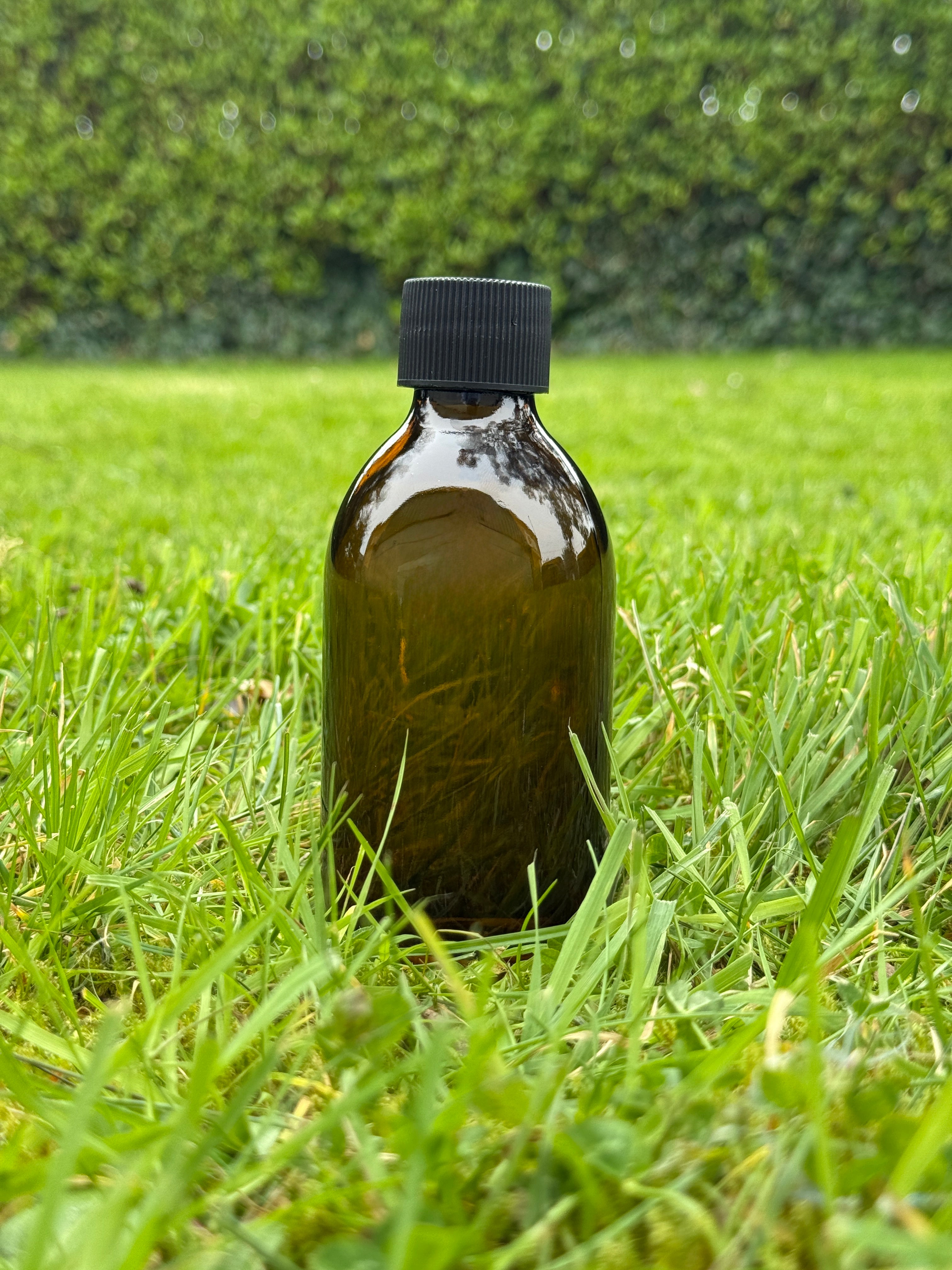 250ml Medical Round Amber Glass Bottle