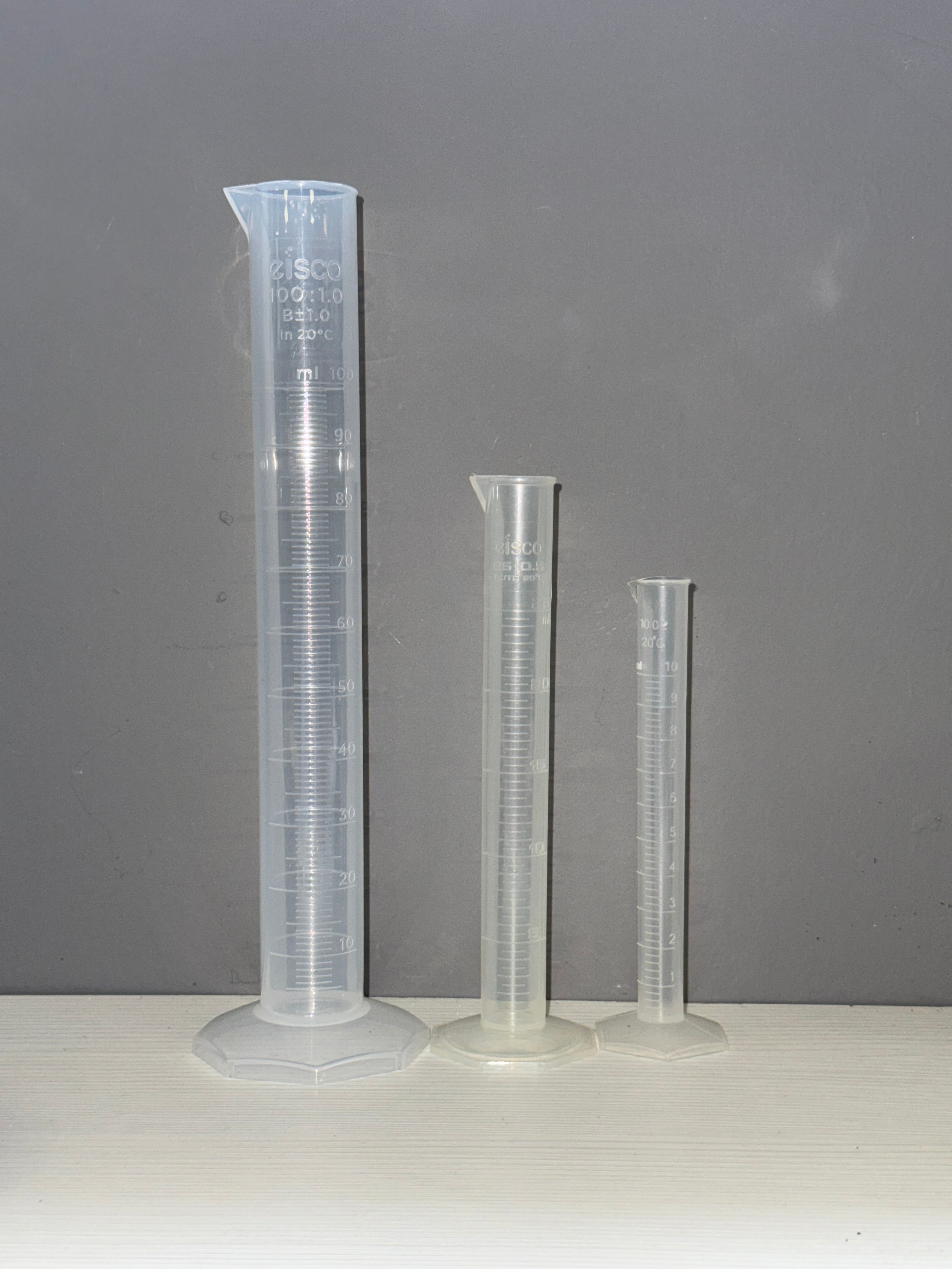 Plastic Measuring Cylinders