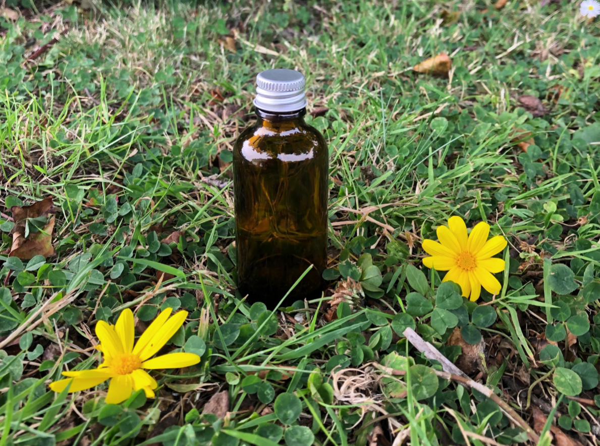 50ml Amber Glass Bottle (GL18 Narrow neck)