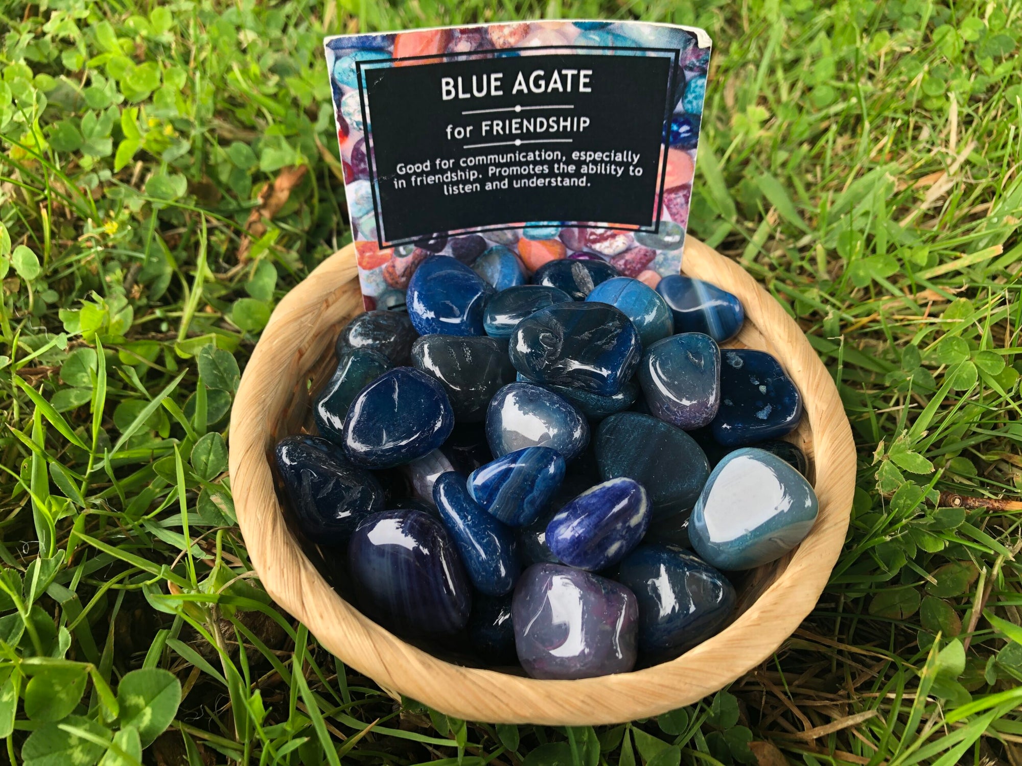 Agate Blue Gemstone