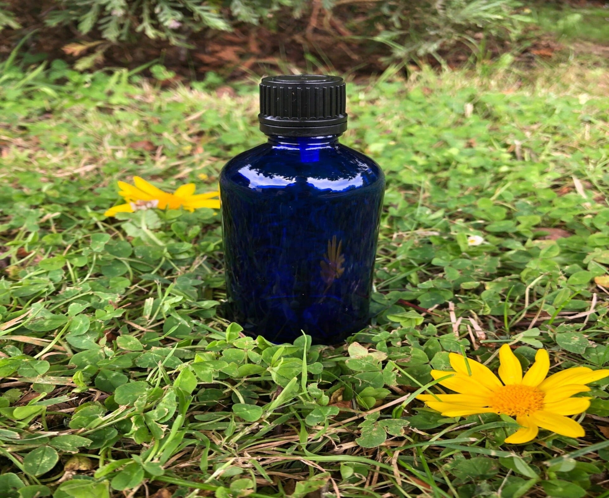 Blue Glass Bottles-100 ml