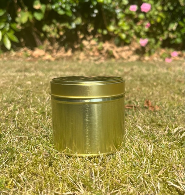 GOLD Candle Tin GOLD (welded seam) 250ml