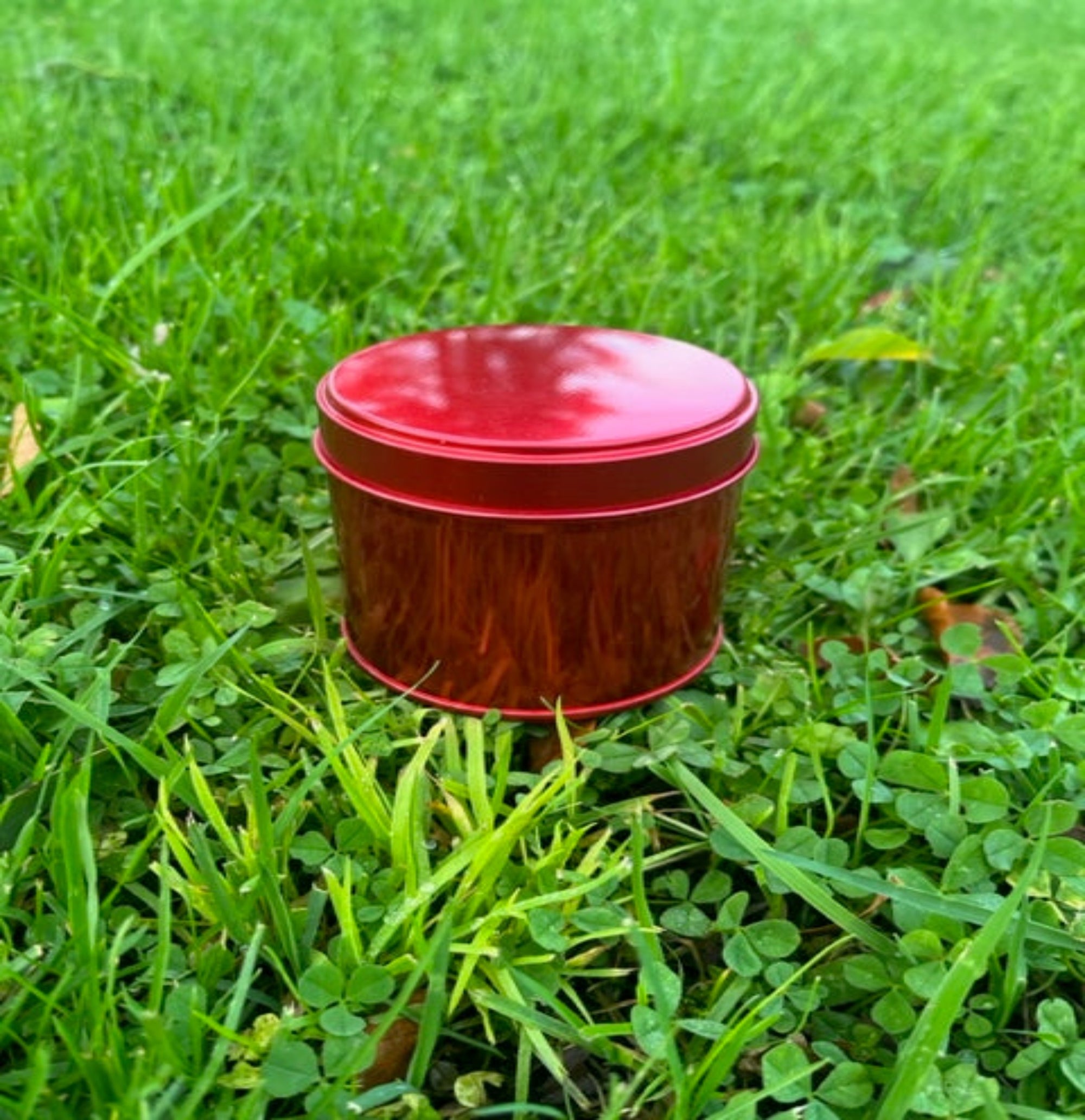 Red Candle Tin (welded seam) 250ml