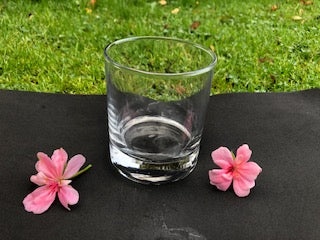300ml (30cl) Clear Candle Glass (Island style)