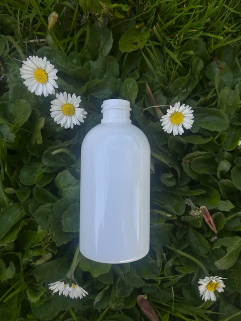 100 ml White Boston Round (PET) Plastic Bottle