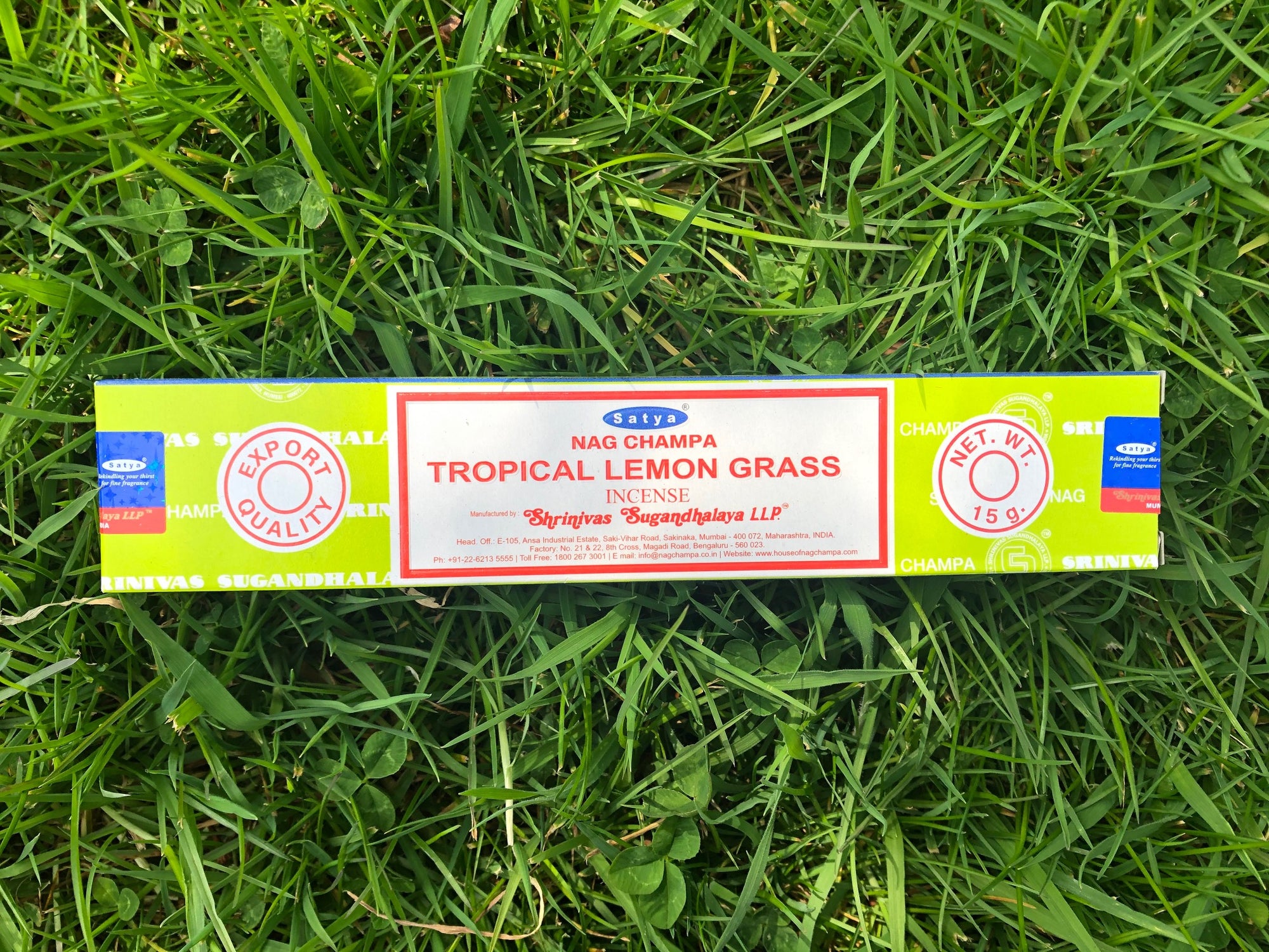 Tropical Lemongrass Incense